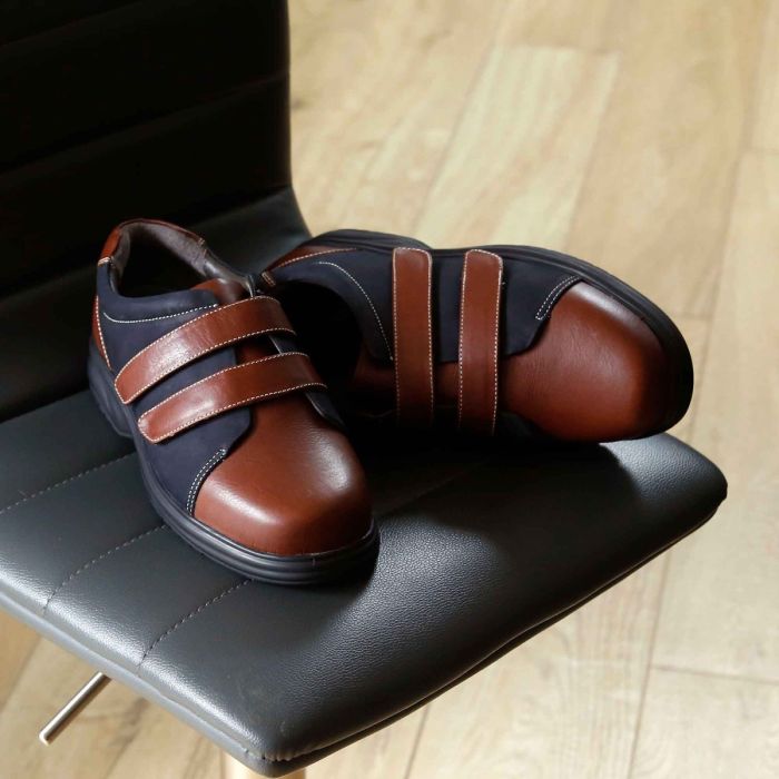 extra wide brown dress shoes Drew Delaware 40939-7T Mens Brown Extra Extra Wide 6E Oxfords Shoes