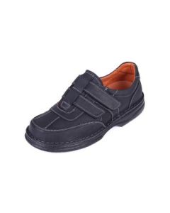 Trent men’s extra-wide, touch fastening shoe with matt finish