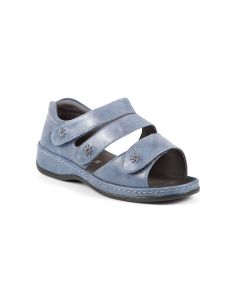 Cara Ultra-Wide Triple-Strap Sandal