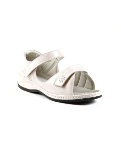 Coral Padded Ultra-Wide Twin-Strap Sandal