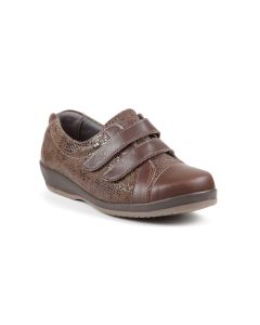 Fargo Ladies Extra-Wide Twin-Strap Shoe