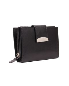 Lyon real leather multi-compartment purse