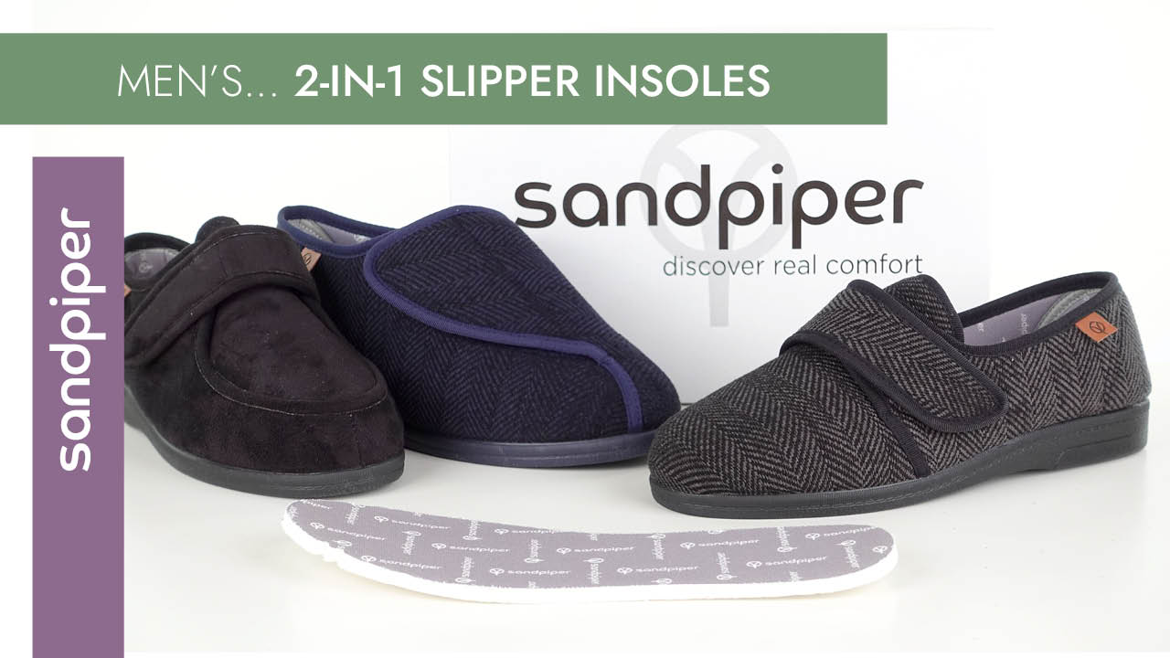 Men's Slipper 2-in-1 Fitting Video Guide (4E-6E)