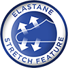 Elastane Stretch Feature