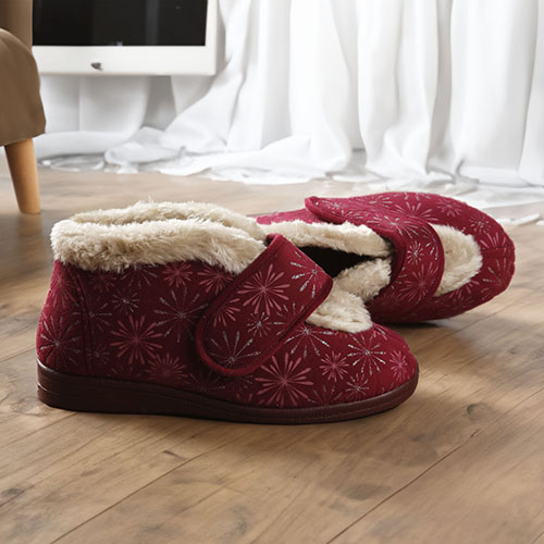 Ladies Extra Wide Slippers